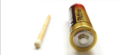 耳の穴の大きさはマッチ棒サイズから単三電池が入る方まで!