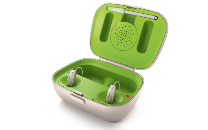 フォナック補聴器の充電器(フォナック補聴器より引用)