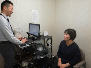 補聴器の調整
