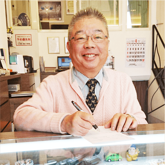 大塚補聴器 浜松相生店の店長 大塚 政男