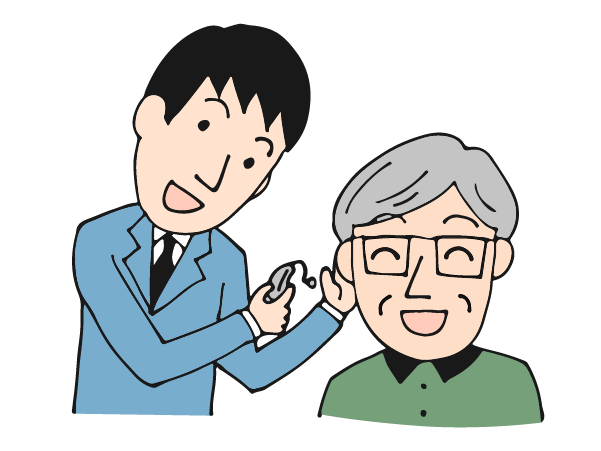 補聴器の音質を再調整